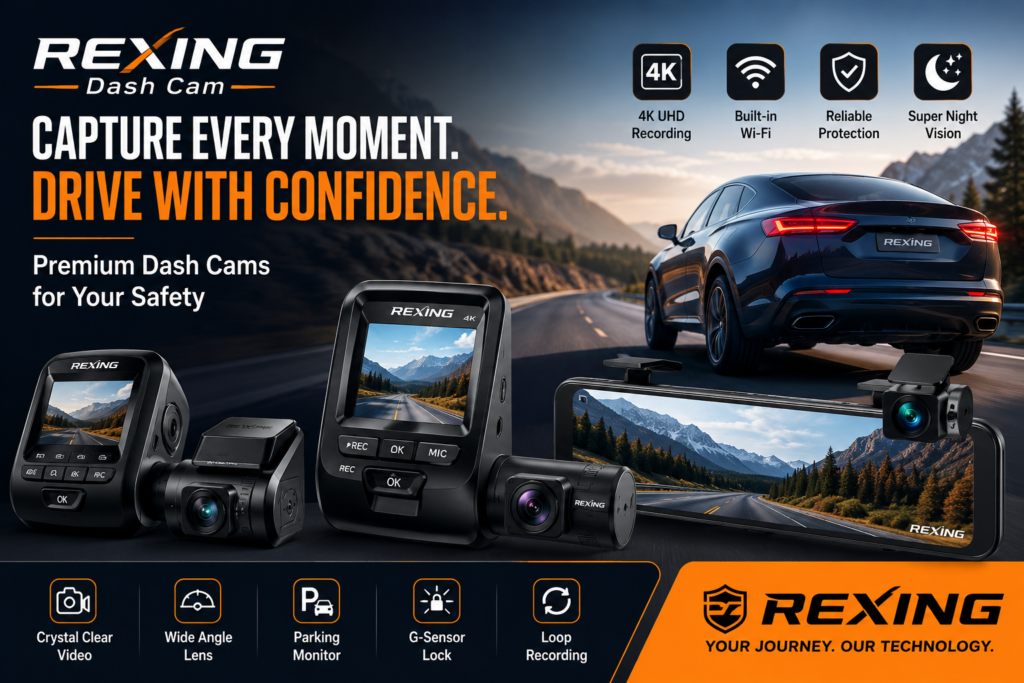 مراجعة كاميرا Rexing F30 بدقة 4K مع كاميرا خلفية وGPS وWi-Fi للسيارات